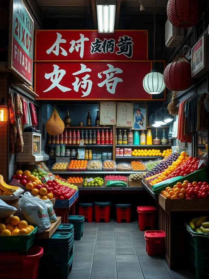 ah yin fruit stall
