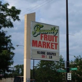 family fruit shop