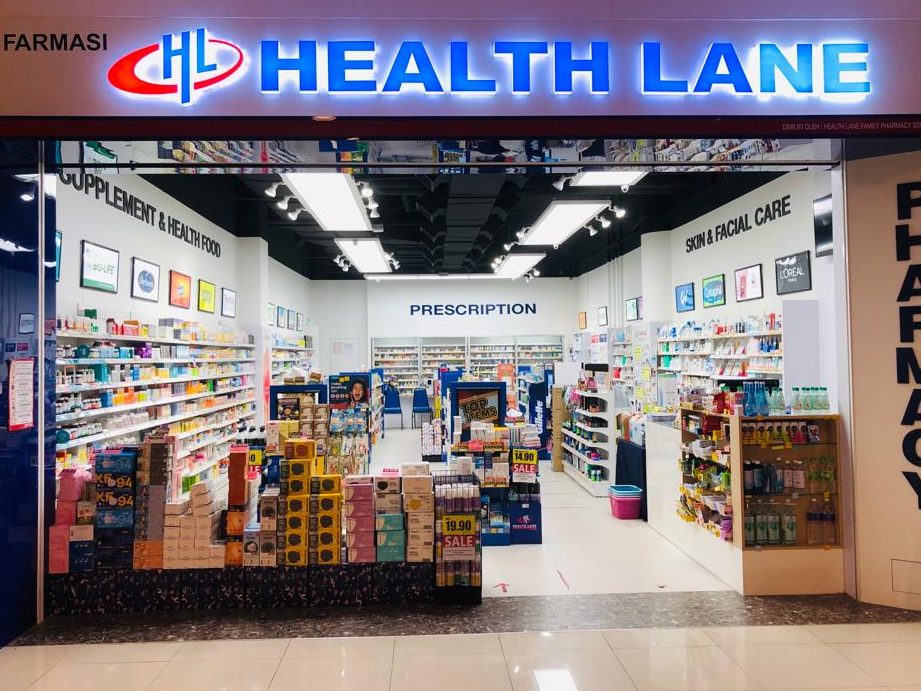 health lane family pharmacy segamat