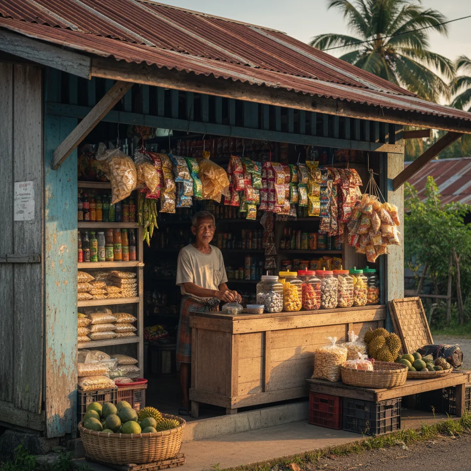 kedai keluarga terbaik di kampong dungun